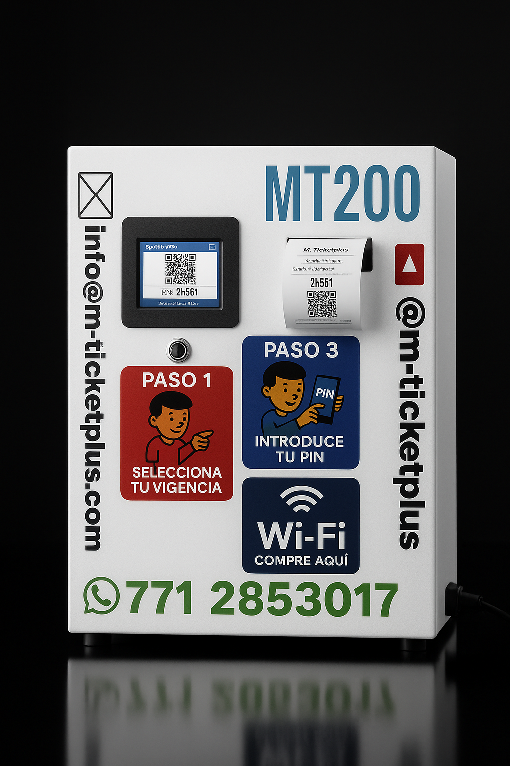 Caja Vending WiFi Modelo MT200