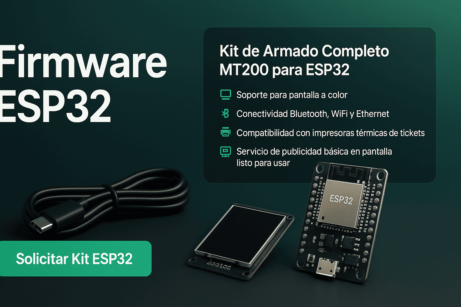 Firmware para ESP32 con nuevas funciones